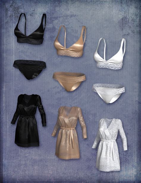 Dreamy Lingerie For Genesis 3 Female S Daz 3D