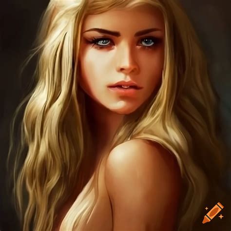 Beautiful Blonde Warrior