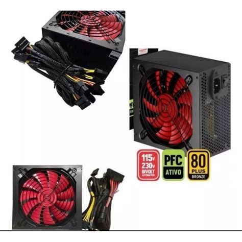 Fonte Atx 500w Pfc Ativo Shopee Brasil