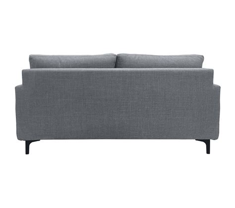 Canapé 3 Pl Wimy 167 Cm Fixe Tissu Grey - 100% Déhoussable - Fab ...