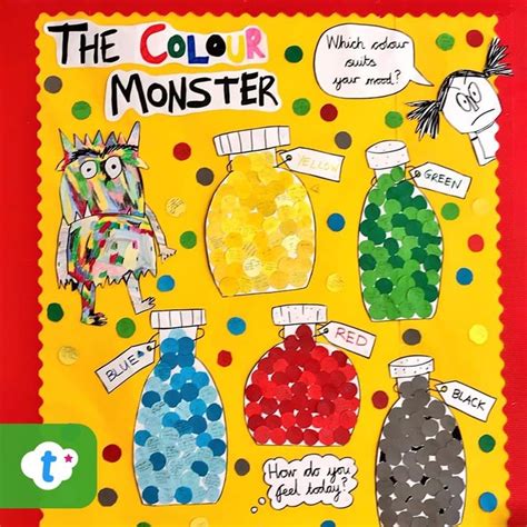 Pin By 梁女丹 On Color Monster Classroom Displays Eyfs Color Activities