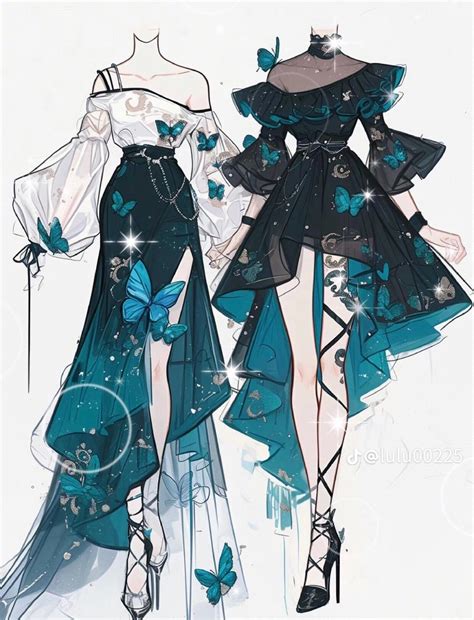 Pin by Alle💮 C on Fashion design sketches | Dress design drawing