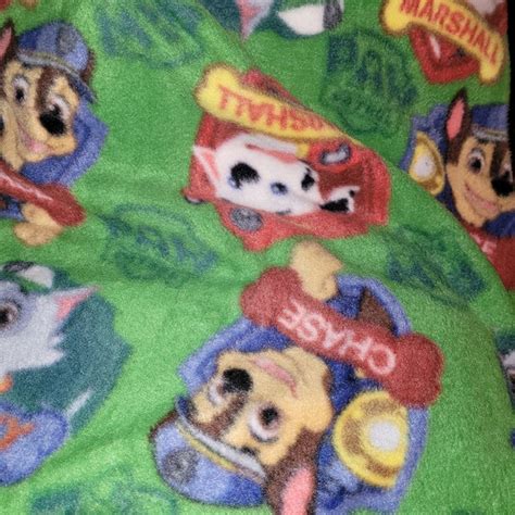 Paw Patrol Fleece Etsy