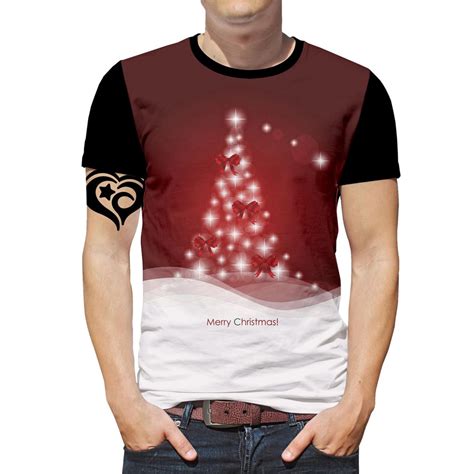 Camiseta De Natal Masculina Merry Christmas Blusa Verbran Submarino