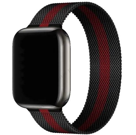 Ремешок Миланская петля для Apple Watch / металлический ремешок / 42-44 ...