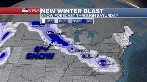 East Coast Digs Out From 4th Noreaster In 3 Weeks 5 States Reporting Over 1 Foot Of Snow Abc