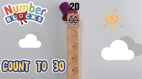 Numberblocks Learn To Count 1 To 30Mathlink Cube YouTube