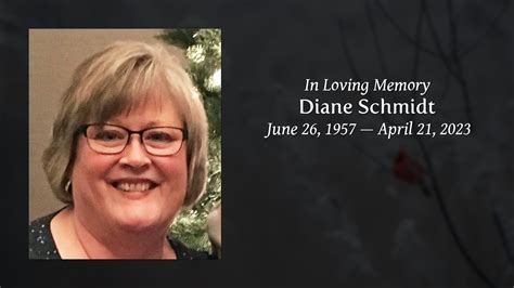 Diane Schmidt Tribute Video