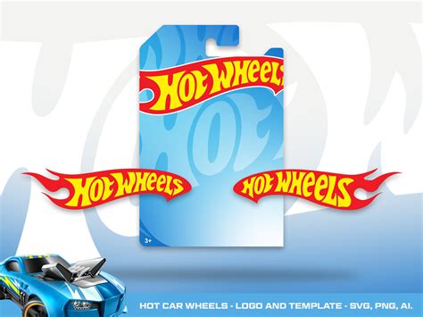 Paquete Hot Car Wheels Plantilla Logotipo SVG PNG AI Etsy México