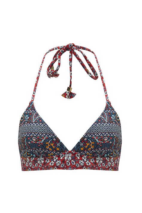 Lolo Bralet Bikini Üstü PLJXELTM IY BPR Baskılı Penti