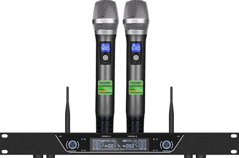 ᐉ Микрофоны Temeisheng LD-952 профессиональные беспроводные из металла
