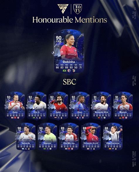 Fc Solution Sbc Debinha Toty Mentions Honorables Fut Metal