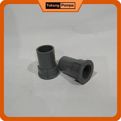 Jual SDD 1 X 1 Inch AW RUCIKA Sok Drat Dalam Pvc 1 X 1 Inch Valve