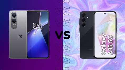 Oneplus Nord Ce Lite Vs Samsung Galaxy A G Comparaison Des