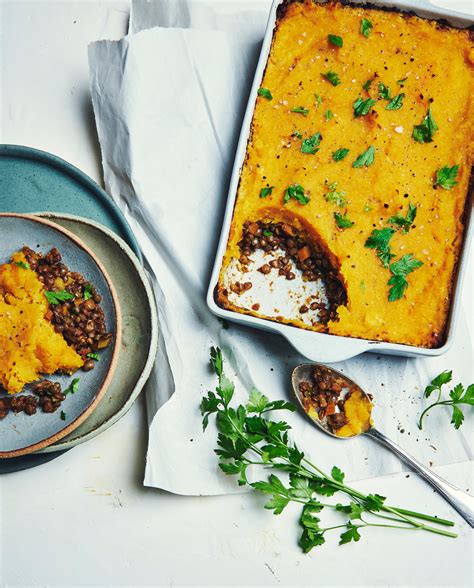 Hachis Parmentier V G Tarien Aux Lentilles Vertes Et Courge Butternut