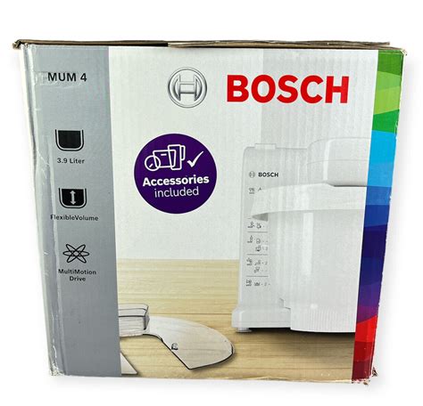 Bosch Mum K Chenmaschine Kunststoffgeh Use Watt