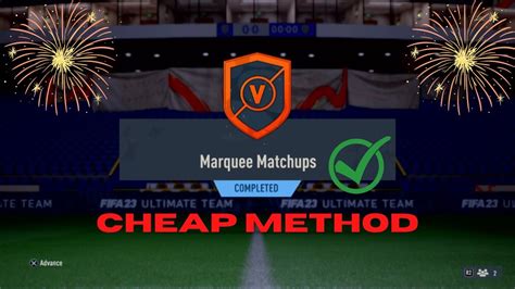 Chelsea Vs Arsenal Marquee Matchups Sbc Solution Fifa 23 Youtube