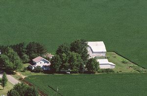 Vintage Aerial Ohio Morrow County C Dmo