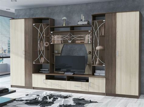 Гостиная Атланта Ясень темный Ясень светлый 3534*2200*542 купить c ...