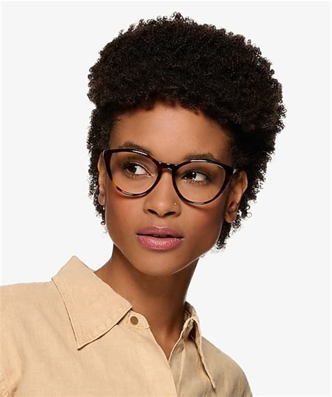 Clarissa Cat Eye Tortoise Glasses For Women Eyebuydirect Canada