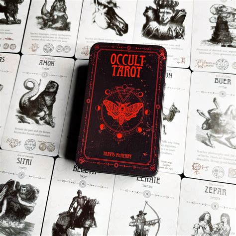 Оккультное Таро (Таро Демонов Гоэтии) METAL BOX EDITION (Occult Tarot ...