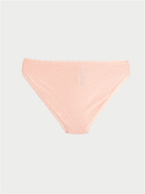 PEMBE Kendinden Desenli Bikini Külot S FM Z FZY LCW