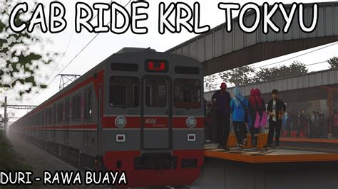 Cab Ride Dinas Krl Tokyu 8500 Duri Rawa Buaya Trainz Simulator