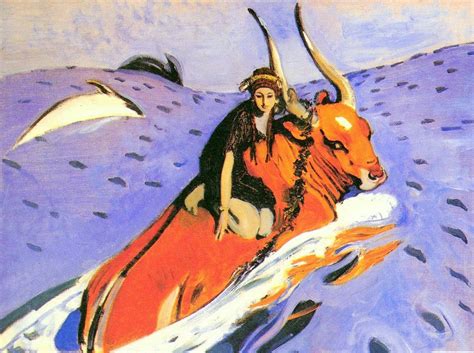 Схема вышивки «похищение Европы» (№1201871) - Вышивка крестом