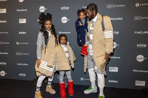 Park City Utah January 22 L R Teyana Taylor Junie And Rue Rose And Iman Shumpert Attend