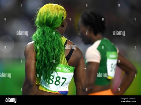 Shelly ann fraser pryce olympics 2016 hi-res stock photography and ...