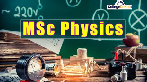 Msc Physics Course Collegedekho Youtube