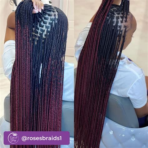 40 Waist Length To Floor Length Long Box Braids Hairstyles To Make A Statement In Coils And Glory