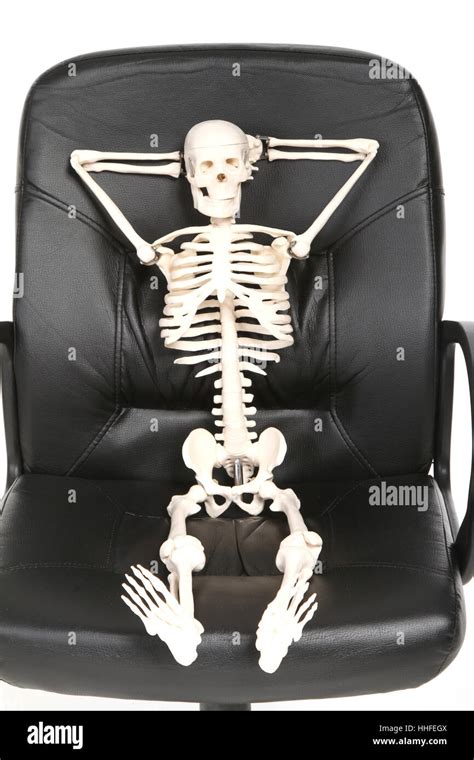 Skeleton Sitting Chair Hi Res Stock Photography And Images Alamy