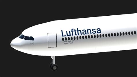 SimplePlanes Airbus A340 600 Lufthansa New 2018 Livery