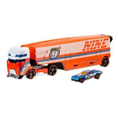 Hot Wheels Mattel Caminh O Transportador Speedway Bdw Caminh Es Motos E Nibus De