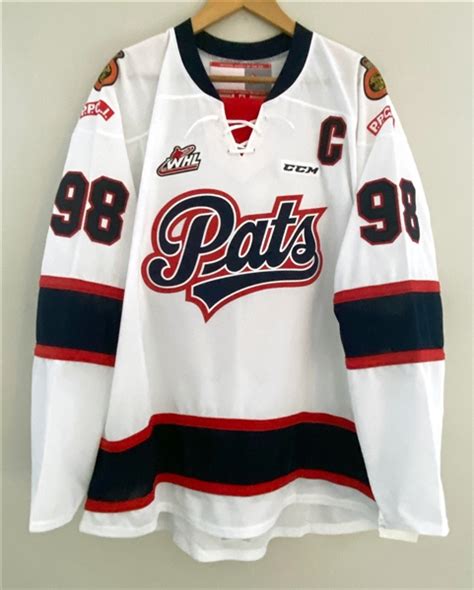 Lot Detail Connor Bedard Signed Regina Pats Ccm Chl Jersey