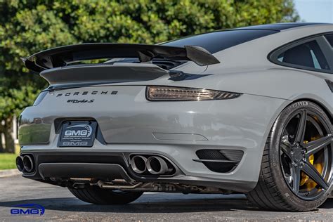 Nardo Grey Porsche Turbo S Gmg Racing