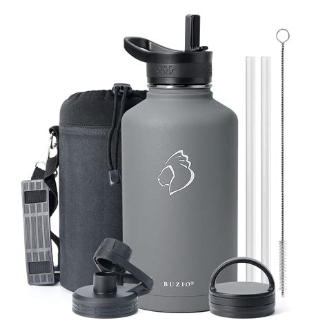 Buy Buzio Oz Stainless Steel Insulated Water Bottle Flask Jug Water