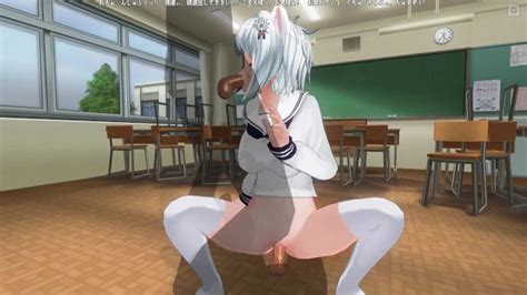 3D HENTAI Neko Schoolgirl Fucks With Two Teachers In The Classroom Pornhub