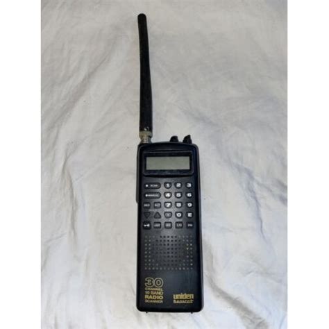 Uniden Bearcat BC60XLT 1 30 Channel 10 Band Radio Scanner