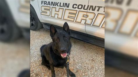 Franklin County Sheriffs Office Receive K9 Body Armor Donation