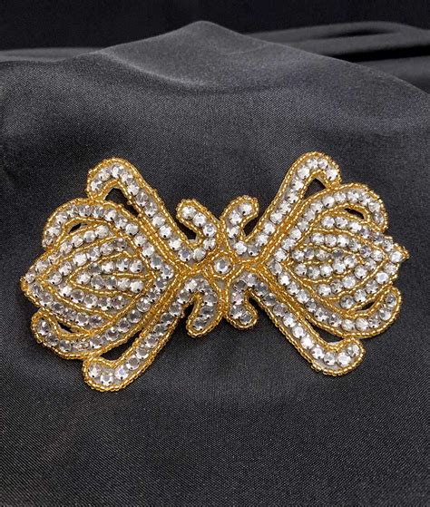 Large Gold Beads Applique Dance Accessory A Wish Come True