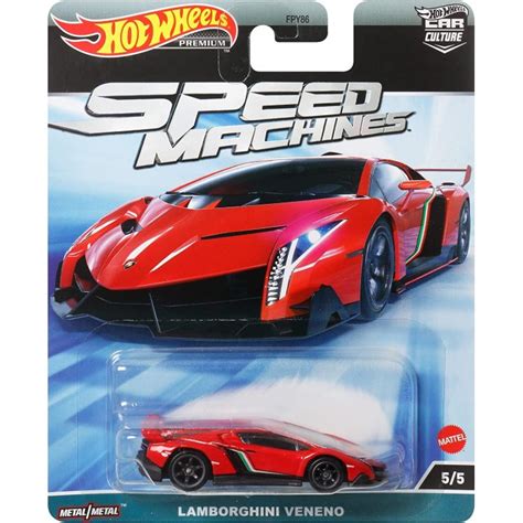 Xe M H Nh Hot Wheels Premium Speed Machines Series Lamborghini Veneno Shopee Vi T Nam