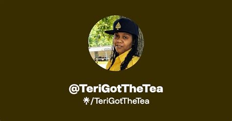 TeriGotTheTea Linktree