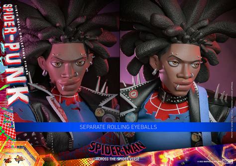 Hot Toys Spider Punk Sixth Scale Figure Spider Man Limited Collectible Comic Concepts