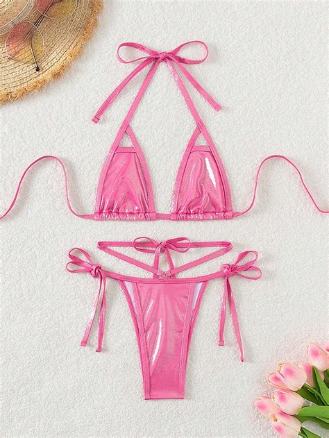 Women S Micro Bikini Swimsuit Set Shein Usa