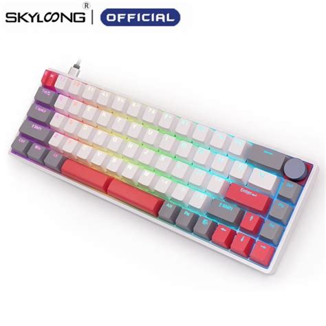 Skyloong Sk Gk Gk Knob Gamer Rgb Optical Hot