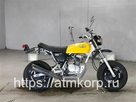 Мотоцикл naked bike нэйкед Honda APE рама AC minibike мини байк гв пробег т км