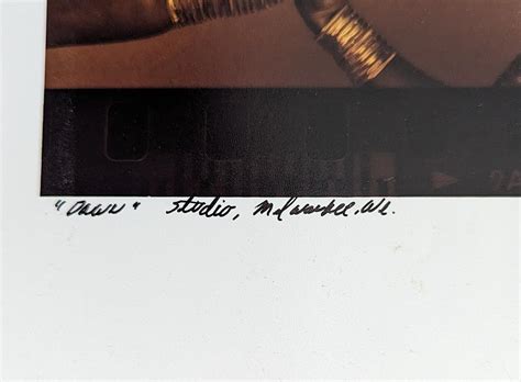 Lot Vintage Artistic Nude Photograph Hand Signed