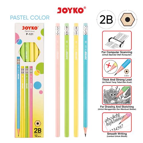 Jual Pencil Pensil Joyko P B Box Pcs Shopee Indonesia